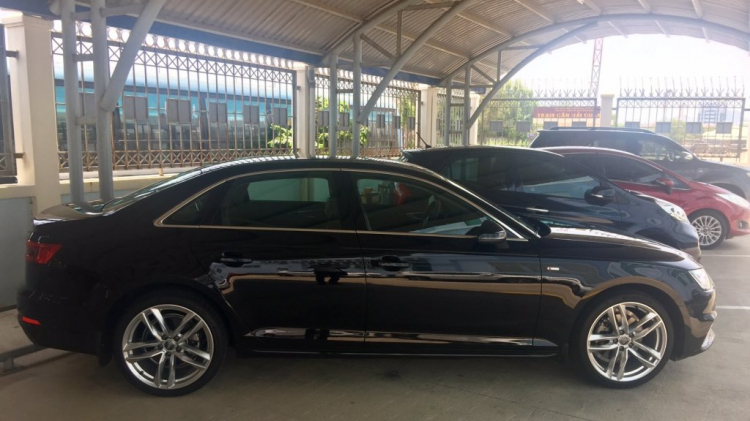 Vài nhận xét và nâng cấp xe Audi A4 B9 APEC VIETNAM 2017 LIMITED EDITION.