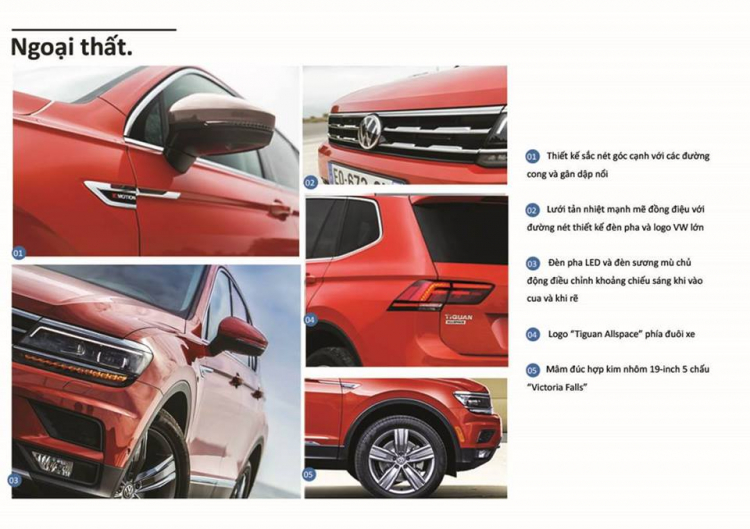 Xe Volkswagen Tiguan Allspace - Sẽ Trang Bị Công Nghệ Gì Khi Về Việt Nam.