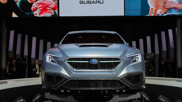 Subaru WRX thế hệ tiếp theo vẫn được trang bị hộp số sàn