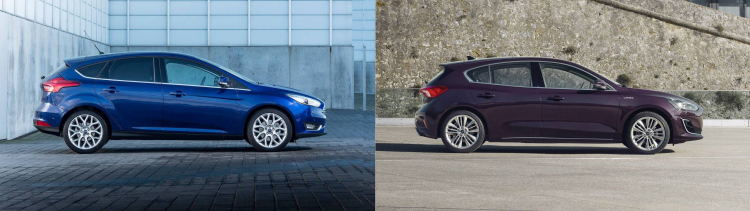 Những điểm mới về thiết kế của Ford Focus 2019 so với thế hệ trước