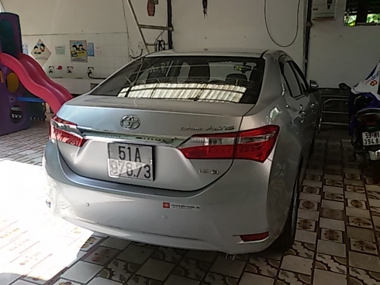 Cảm nhận ban đầu corolla altis 2014 1.8G Cảm nhận ban đầu corolla altis 2014 1.8G