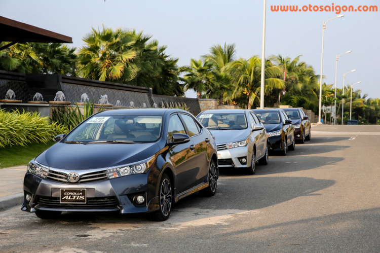 Sự “lột xác” của Toyota Corolla Altis 2014