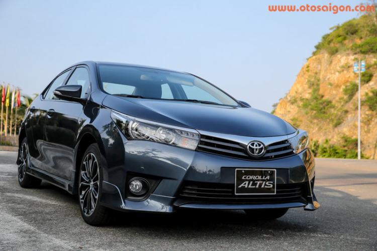 Sự “lột xác” của Toyota Corolla Altis 2014