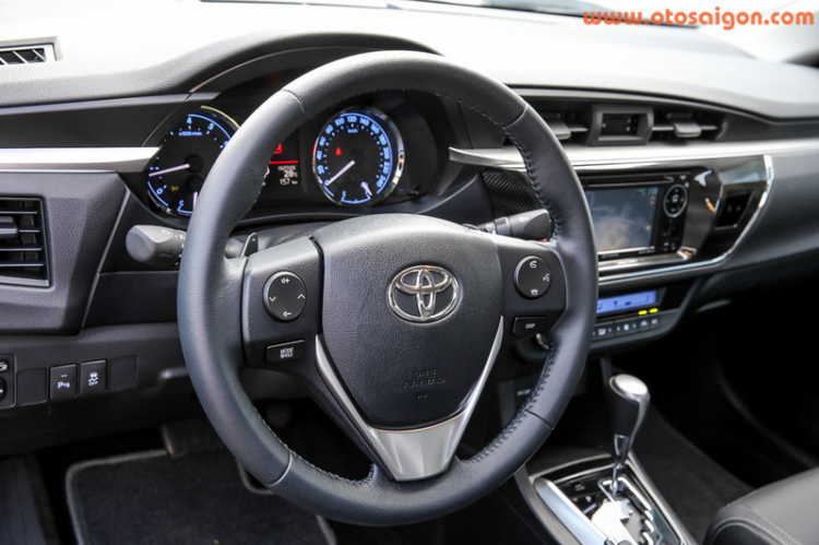 Sự “lột xác” của Toyota Corolla Altis 2014