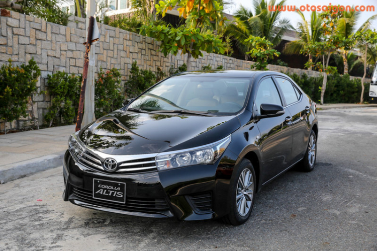 Sự “lột xác” của Toyota Corolla Altis 2014