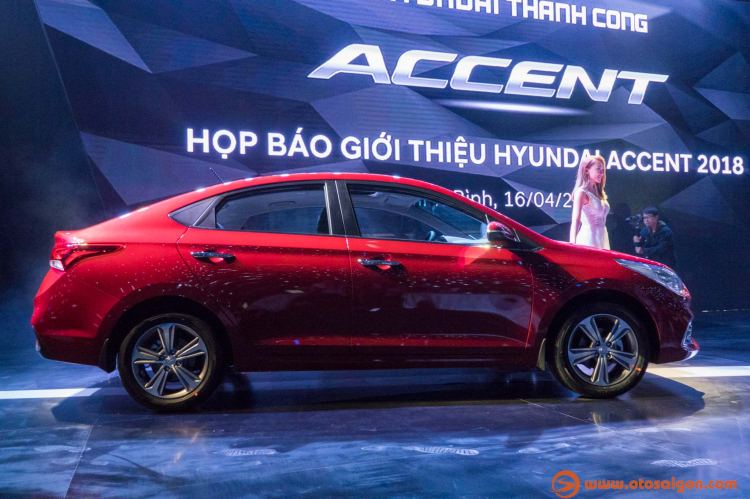 Hyundai Thành Công giới thiệu Accent 2018 hoàn toàn mới; 4 phiên bản, giá từ 425 triệu