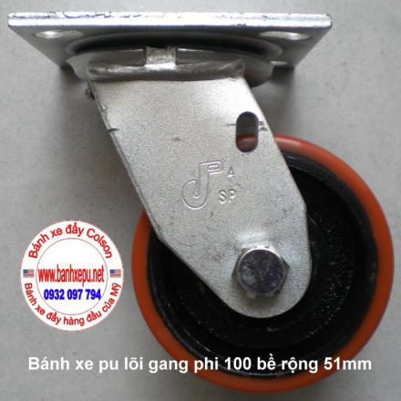 bánh xe công nghiệp pu chịu lực nặng phi 100 xoay sp colson caster www.banhxedayhang.net.JPG