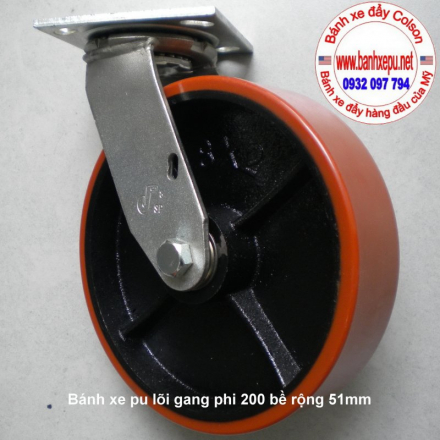 bánh xe pu lõi gang càng xoay phi 200 chịu lực sp colson caster banhxepu.net.JPG