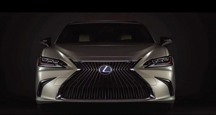 Lexus tung video ''nhá hàng'' ES 2019 trước ngày ra mắt