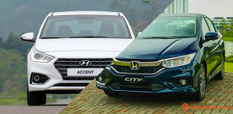 Honda City 1.5TOP và Hyundai Accent 1.4 AT Đặc Biệt: ''Kẻ tám lạng, người nửa cân''