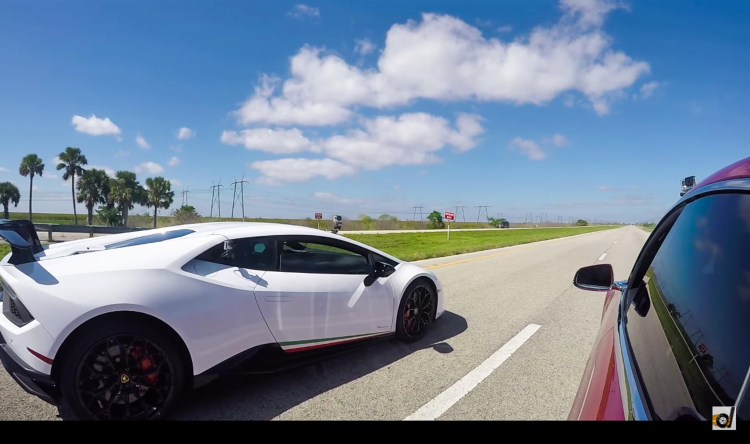 Màn đua Drag giữa Lamborghini Huracan Performante và Tesla Model S | Tin  Tức | Otosaigon