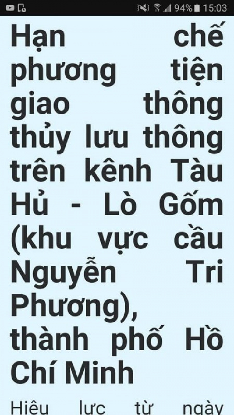 25-10 Thông xe nhánh N1-N3 cầu Nguyễn Tri Phương