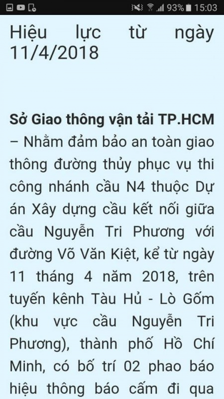 25-10 Thông xe nhánh N1-N3 cầu Nguyễn Tri Phương