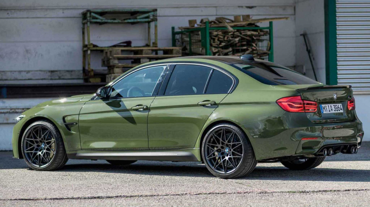 BMW M3 2018 Urban Green: Màu sơn xanh đặc biệt từ chương trình BMW Individual