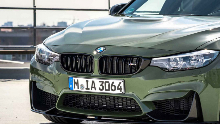 BMW M3 2018 Urban Green: Màu sơn xanh đặc biệt từ chương trình BMW Individual