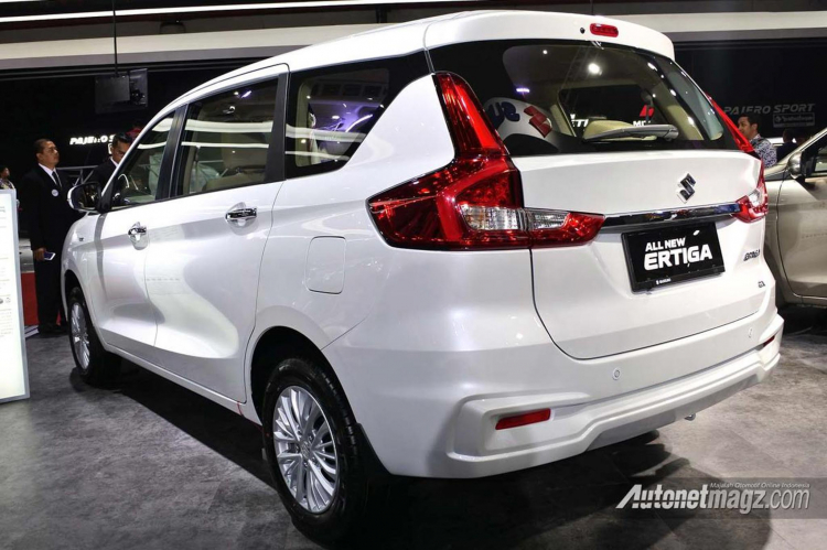 Suzuki Ertiga 2018 thế hệ hoàn toàn mới ra mắt; đổi mới động cơ và thiết kế