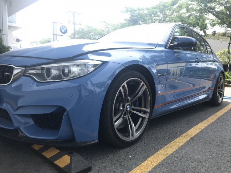 BMW M3 2018 Urban Green: Màu sơn xanh đặc biệt từ chương trình BMW Individual