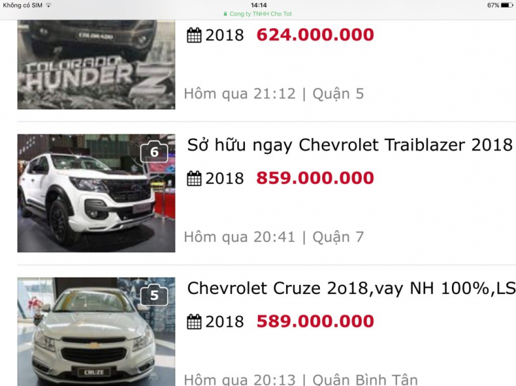 Chevrolet Traiblazer phiên bản ZL1 về Việt Nam; dự kiến bán ra giữa tháng 5/2018