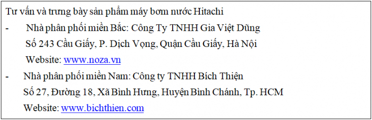 Chọn máy bơm tiết kiệm cho mô hình khách sạn mini