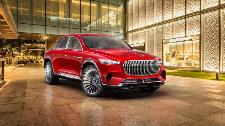 Vision Mercedes-Maybach Ultimate Luxury concept: Sự pha trộn giữa xe SUV và sedan