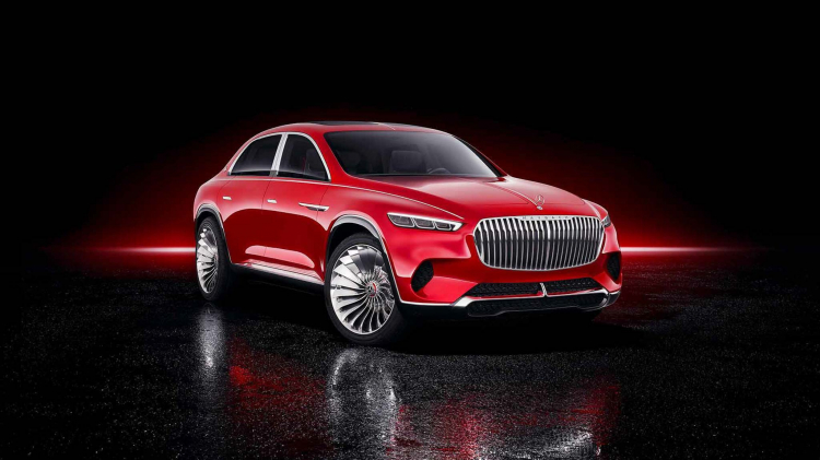 Vision Mercedes-Maybach Ultimate Luxury concept: Sự pha trộn giữa xe SUV và sedan