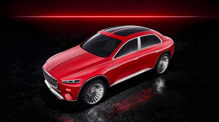 Vision Mercedes-Maybach Ultimate Luxury concept: Sự pha trộn giữa xe SUV và sedan