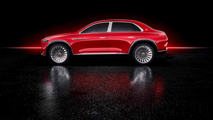 Vision Mercedes-Maybach Ultimate Luxury concept: Sự pha trộn giữa xe SUV và sedan