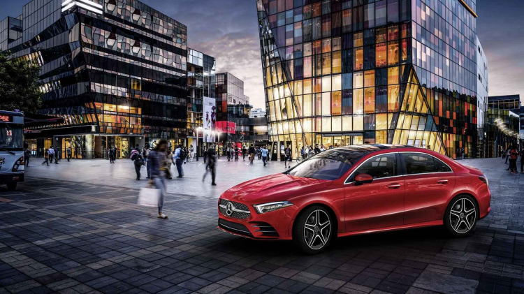 Mercedes-Benz A-Class Sedan 2019 phiên bản trục cơ sở dài