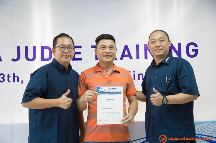 EMMA Việt Nam tổ chức thành công khoá đào tạo trọng tài âm thanh xe hơi 2018