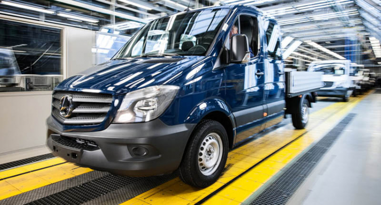 Mercedes-Benz Sprinter thế hệ mới sẽ được sản xuất tại Bắc Mỹ