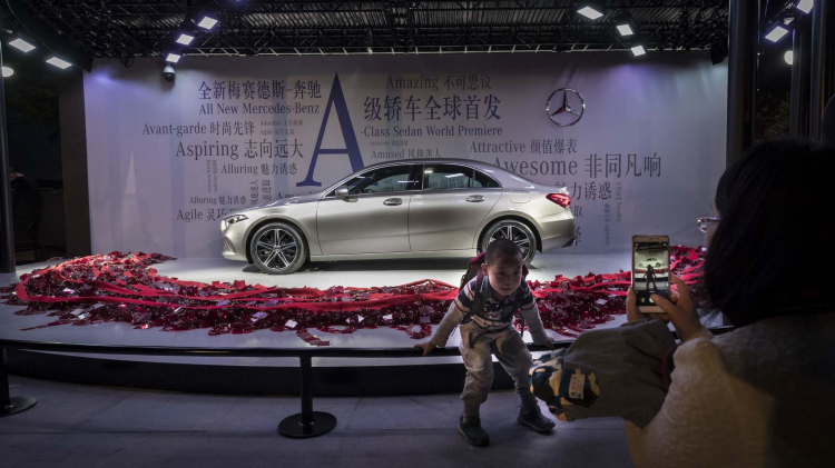 Mercedes-Benz A-Class Sedan 2019 phiên bản trục cơ sở dài ra mắt tại Bắc Kinh