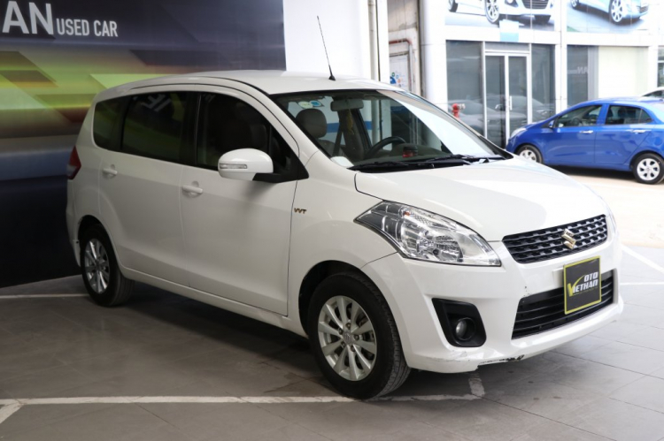 SUZUKI ERTIGA GLX 1.4AT 2015, màu trắng, 74.000km, giá thương lượng, bstp