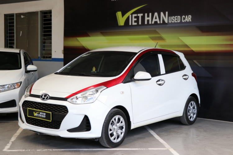 HYUNDAI I10 GRAND 1.0MT BASE 2017, màu trắng, 16.000km