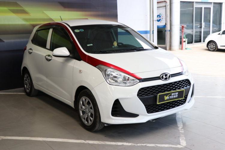 HYUNDAI I10 GRAND 1.0MT BASE 2017, màu trắng, 16.000km