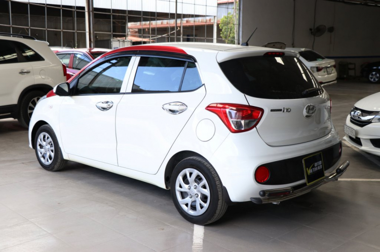 HYUNDAI I10 GRAND 1.0MT BASE 2017, màu trắng, 16.000km