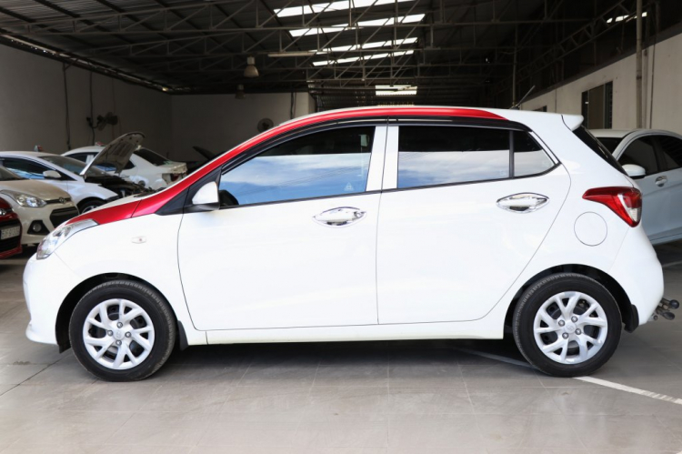 HYUNDAI I10 GRAND 1.0MT BASE 2017, màu trắng, 16.000km