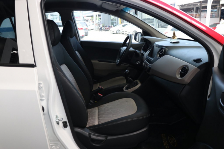 HYUNDAI I10 GRAND 1.0MT BASE 2017, màu trắng, 16.000km