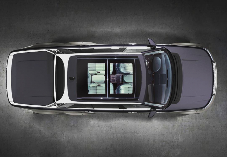 [Ý tưởng] Range Rover hóa thân thành bán tải 6x6 ấn tượng