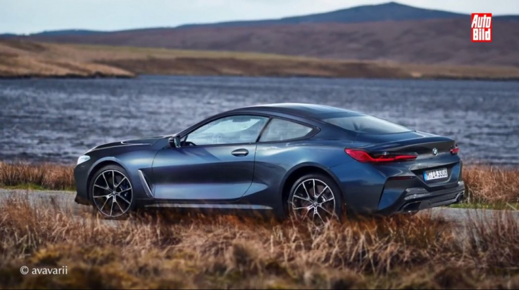 BMW 8 series phiên bản thử nghiệm lộ dần các chi tiết