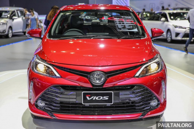 Toyota Vios phiên bản nâng cấp facelift 2017 xuất hiện tại Việt Nam