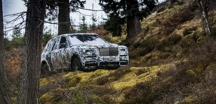 Rolls-Royce Cullinan sẽ chính thức ra mắt vào ngày 10/5 tới
