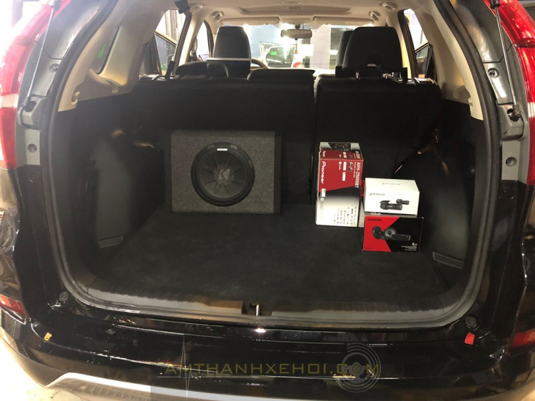 Độ âm thanh cho Honda CRV Độ âm thanh cho Honda CRV