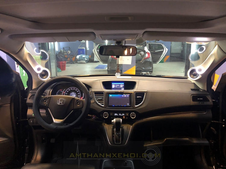 Độ âm thanh cho Honda CRV Độ âm thanh cho Honda CRV