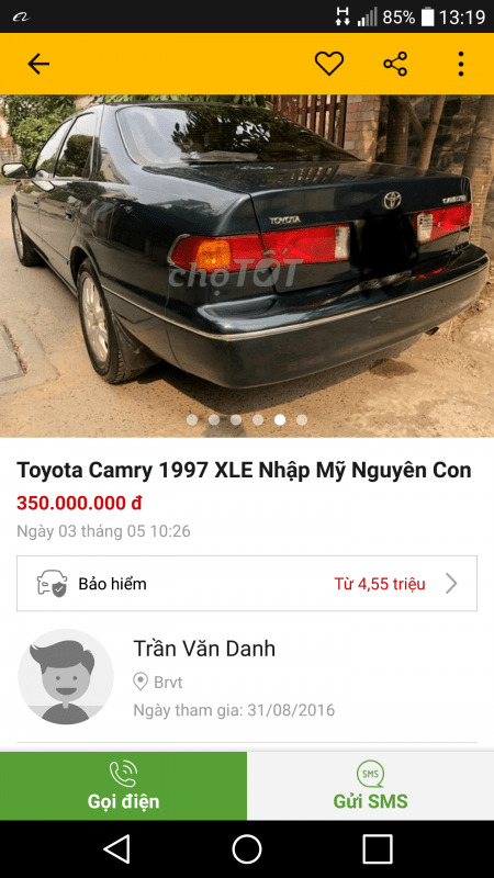 Camry: Trao đổi kinh nghiệm sửa chữa, phụ tùng Camry 8X 9X 0X (Đời 86 đến 2000)