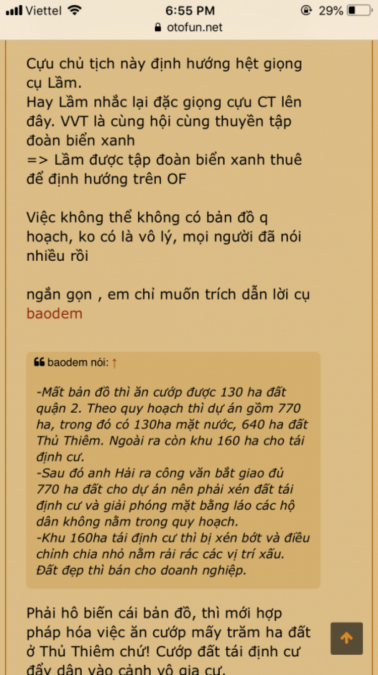 Chuyện đất Thủ Thiêm Chuyện đất Thủ Thiêm