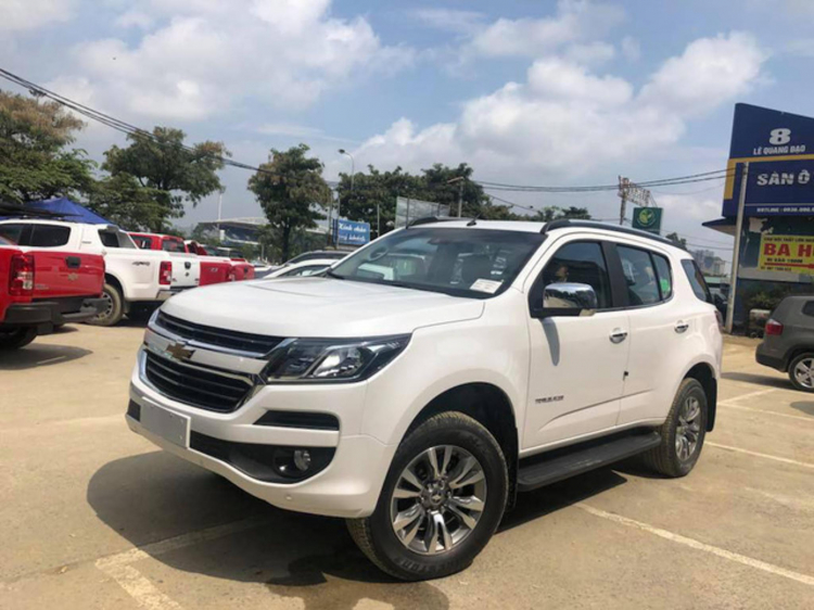 Lô Chevrolet Trailblazer đầu tiên xuất hiện tại đại lý