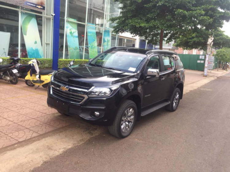 Lô Chevrolet Trailblazer đầu tiên xuất hiện tại đại lý