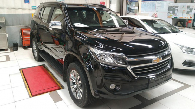 Lô Chevrolet Trailblazer đầu tiên xuất hiện tại đại lý