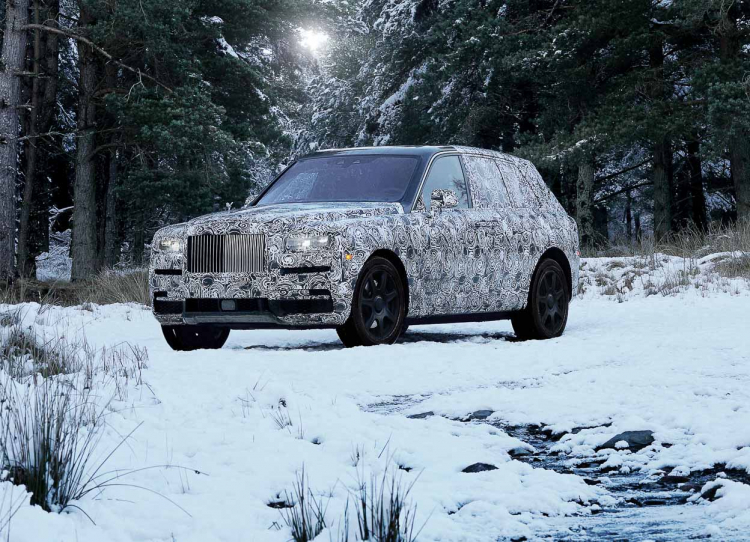 Rolls-Royce Cullinan sẽ công bố hình ảnh đầu tiên sau Thử Thách Cuối Cùng vào 9/5