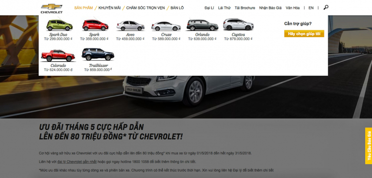Chevrolet Trax biến mất khỏi danh mục sản phẩm của GM Việt Nam